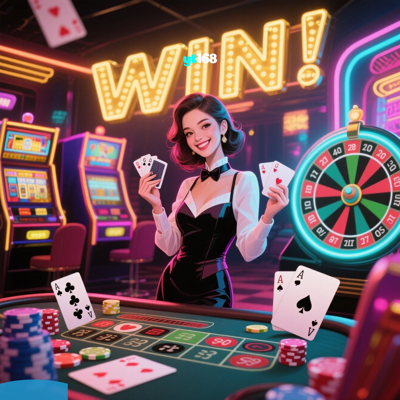 yt168：Gire as slots e ganhe prêmios incríveis com cada giro!